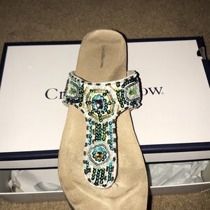 Brand new Croft an borrow sandals size 10